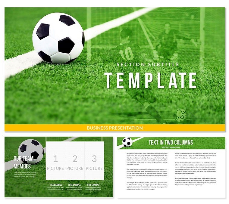 World Soccer PowerPoint templates