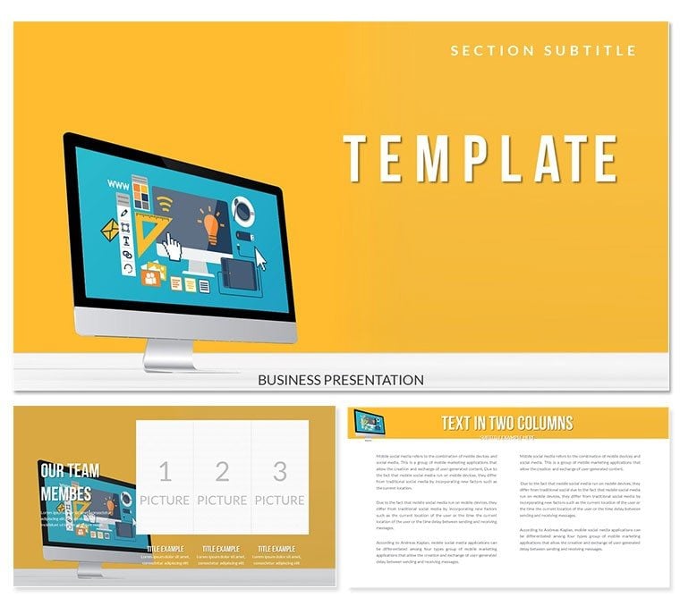 Creative design - Design Studio PowerPoint Templates