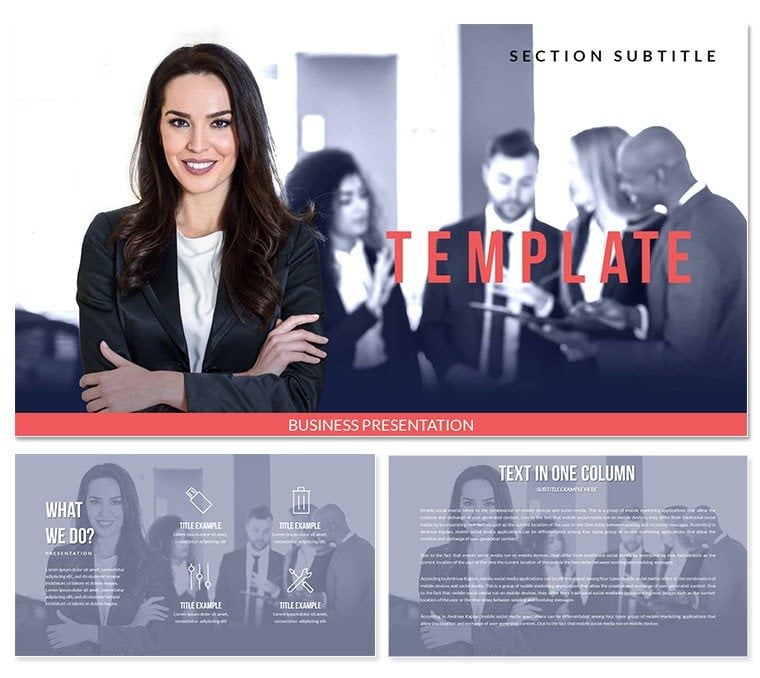 Women in Business PowerPoint templates