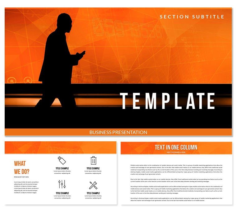 Project Manager Jobs, Employment PowerPoint templates