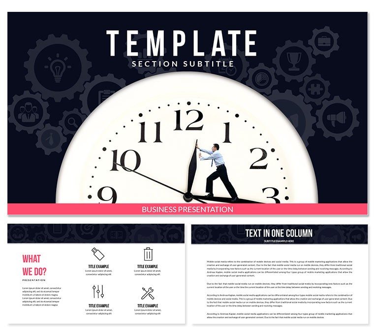 Time for Business PowerPoint Templates