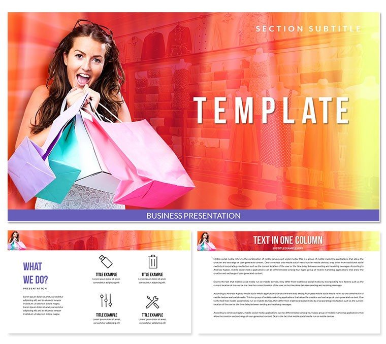 Shopping Center PowerPoint templates