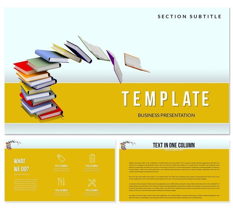 Best Books - Publishing PowerPoint templates