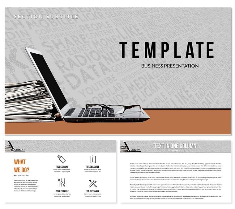 Professional Business Informatics PowerPoint Templates for Effective Presentations