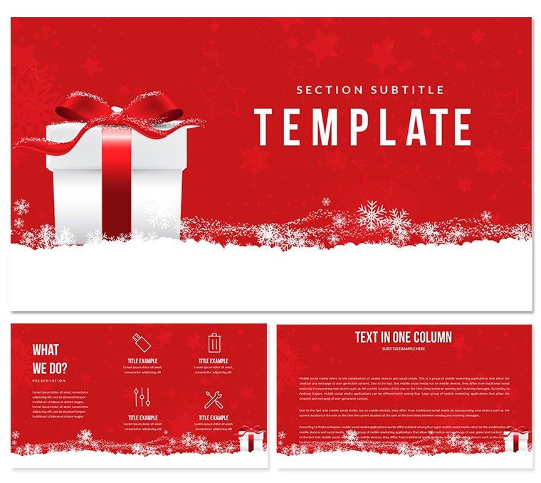 Best Christmas Gifts PowerPoint templates