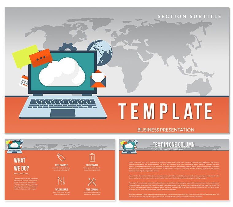 Cloud Computing PowerPoint templates