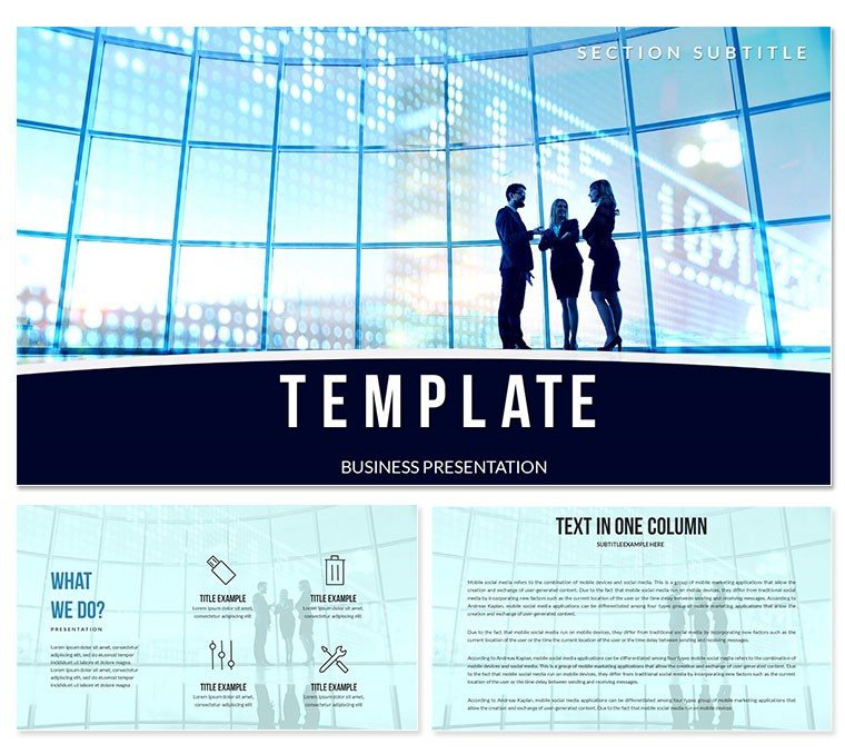Manual for Managers PowerPoint templates