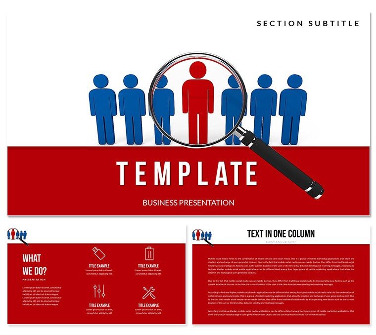 Job Placement and Job Search PowerPoint templates