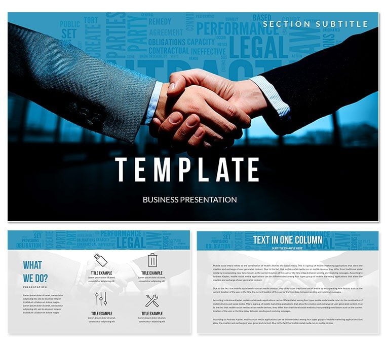 Business Relationship PowerPoint templates
