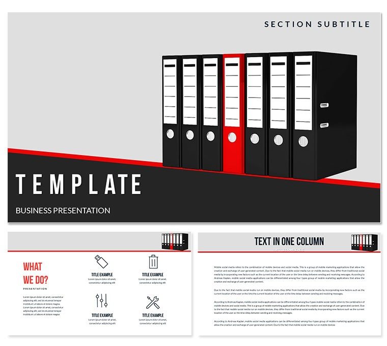 Types Business Documents PowerPoint templates
