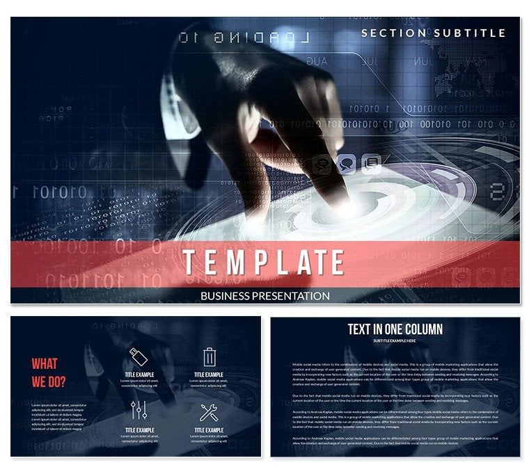 Business Process Optimization Manager PowerPoint templates