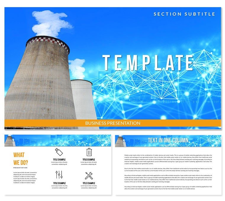 Power Station PowerPoint templates