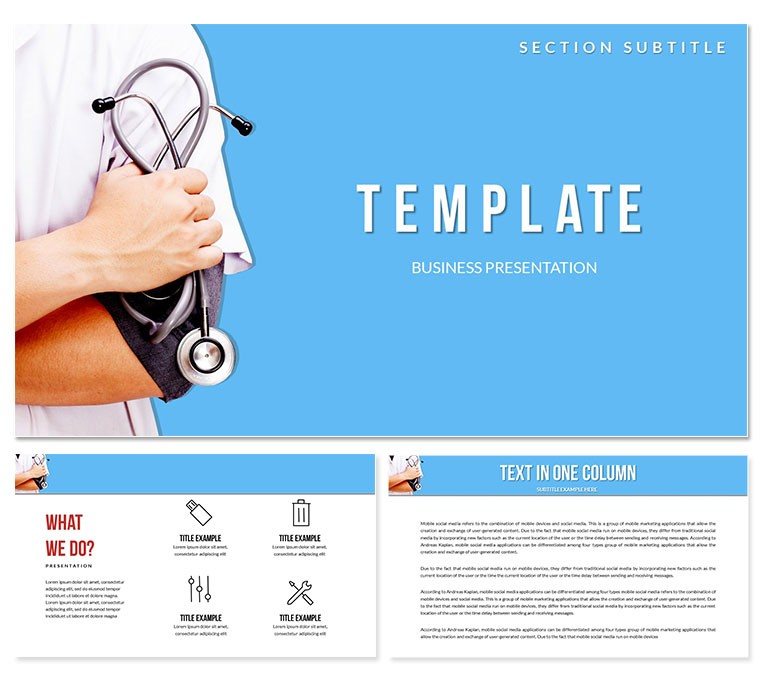 Medical Ethics PowerPoint Template | Professional Presentation Slides