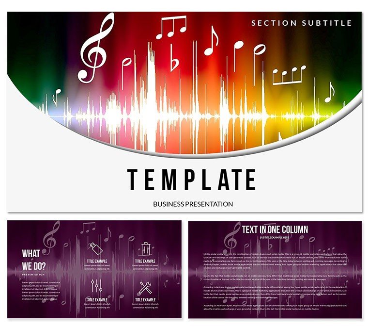 Download Popular Music PowerPoint templates