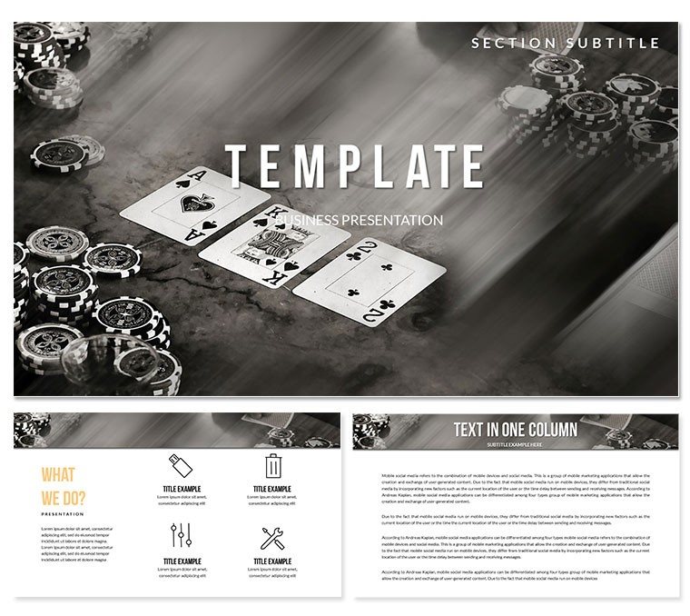 How to Win at Casino PowerPoint templates