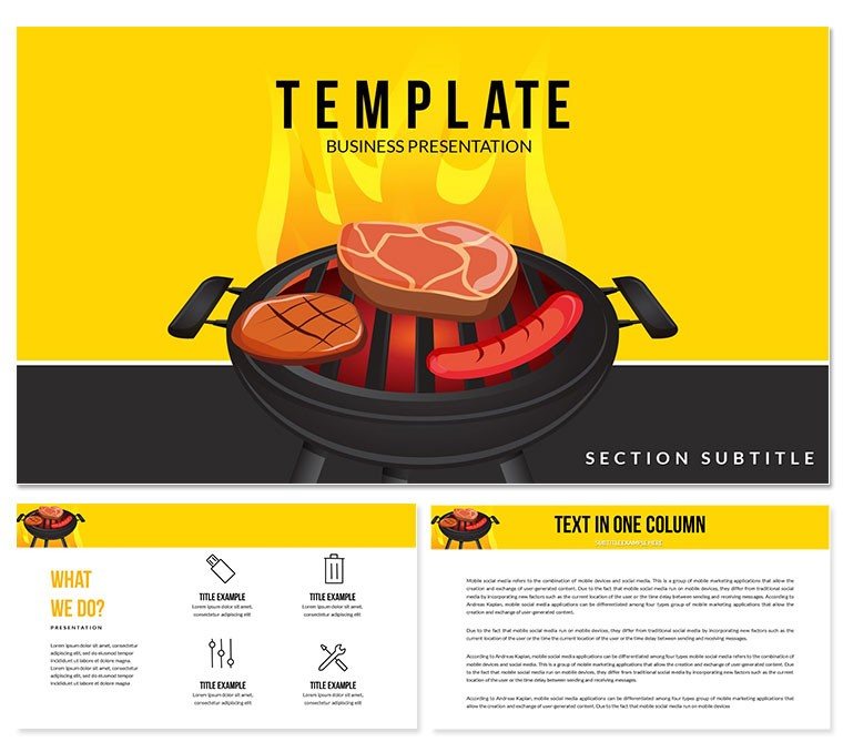 Grill PowerPoint templates