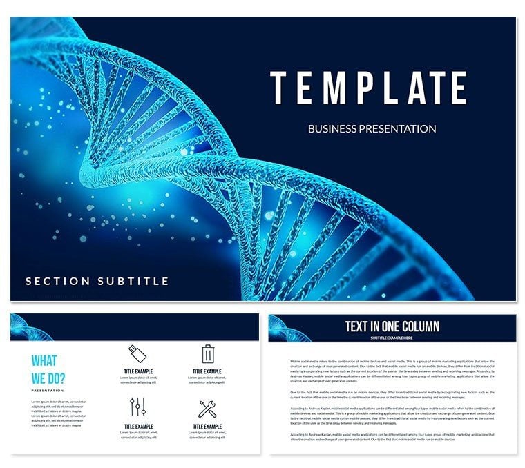 Medical Genetics PowerPoint templates