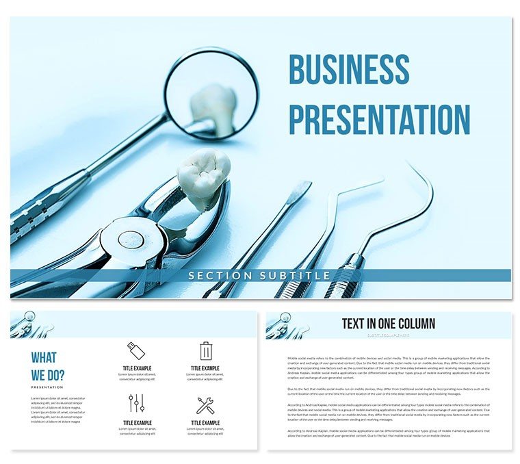 Dentistry PowerPoint Templates for Professional Presentations