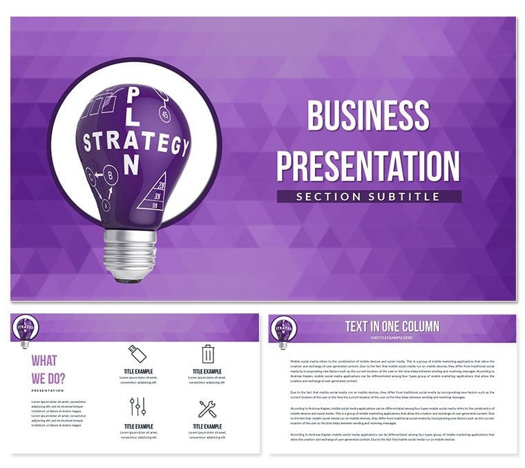 Strategy Plan PowerPoint Templates