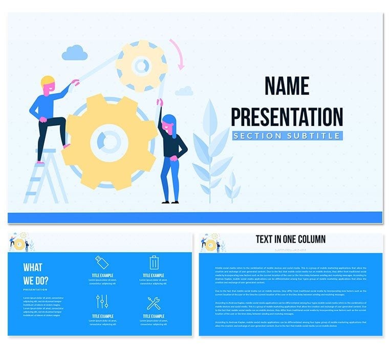 Process Improvement PowerPoint template