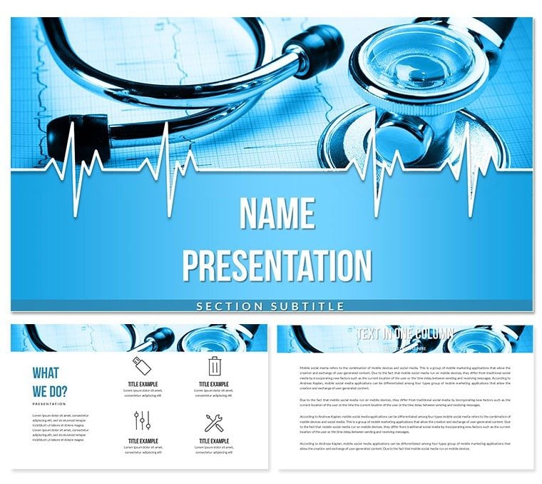 Medical Information - Medical Affairs PowerPoint template