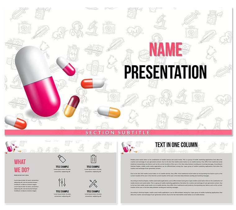 Contraception Pill PowerPoint templates