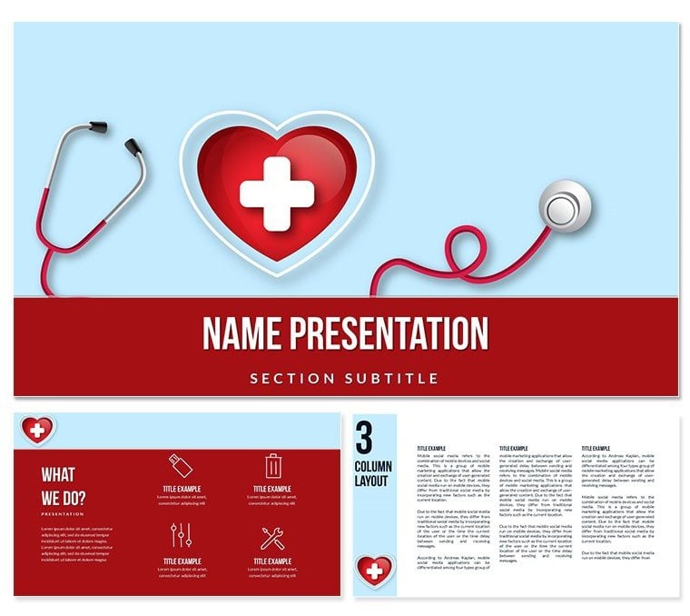 Web Doctor PowerPoint template