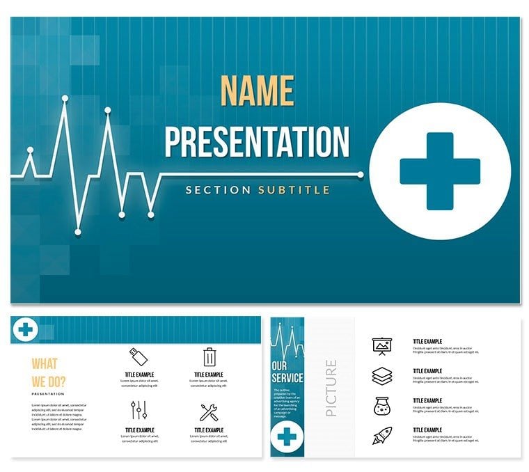 Doctor Information PowerPoint Template: Presentation