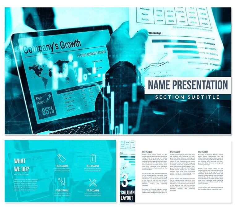 Business Times PowerPoint template