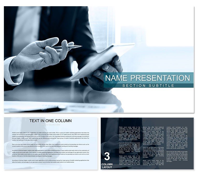 Business Signs PowerPoint templates
