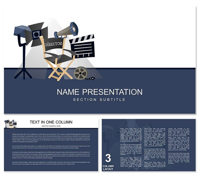 Video Production PowerPoint template