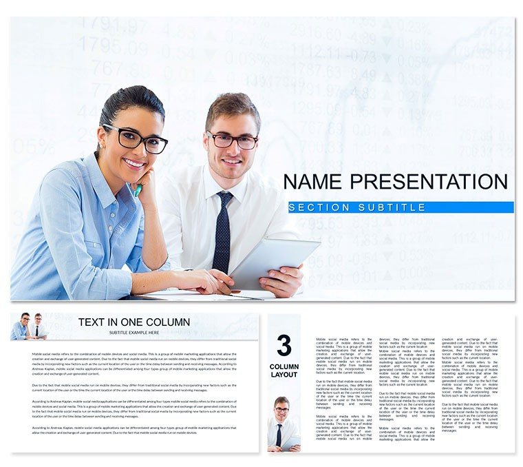 Change Management Process PowerPoint template