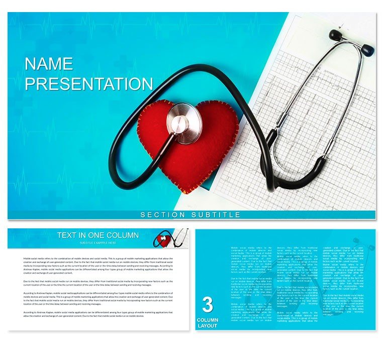 About Medicine PowerPoint template