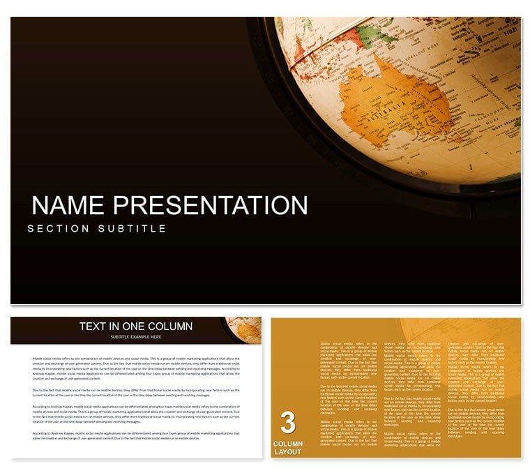 Geography PowerPoint Templates - Professional Presentation Slides