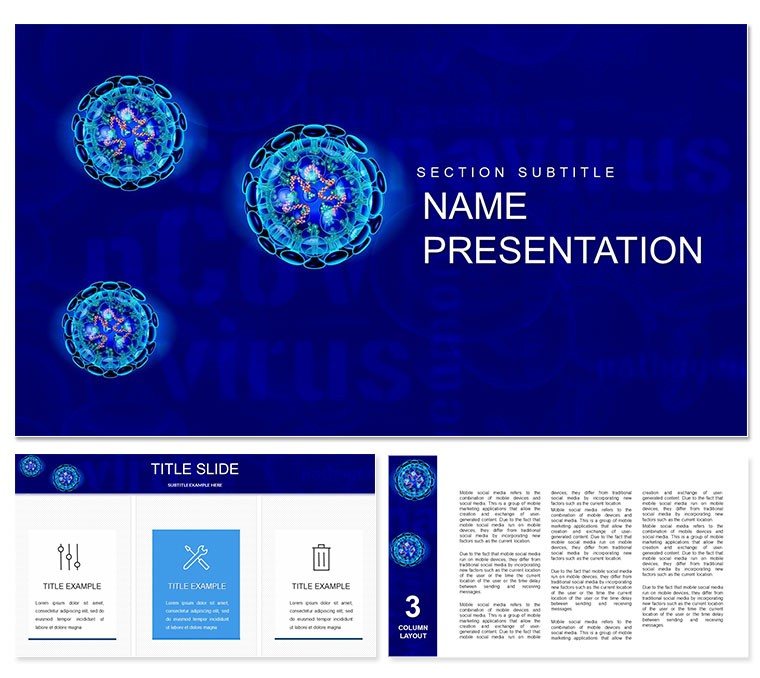 Viral PowerPoint Template - Download Presentation
