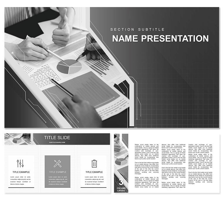 Business Investment PowerPoint template