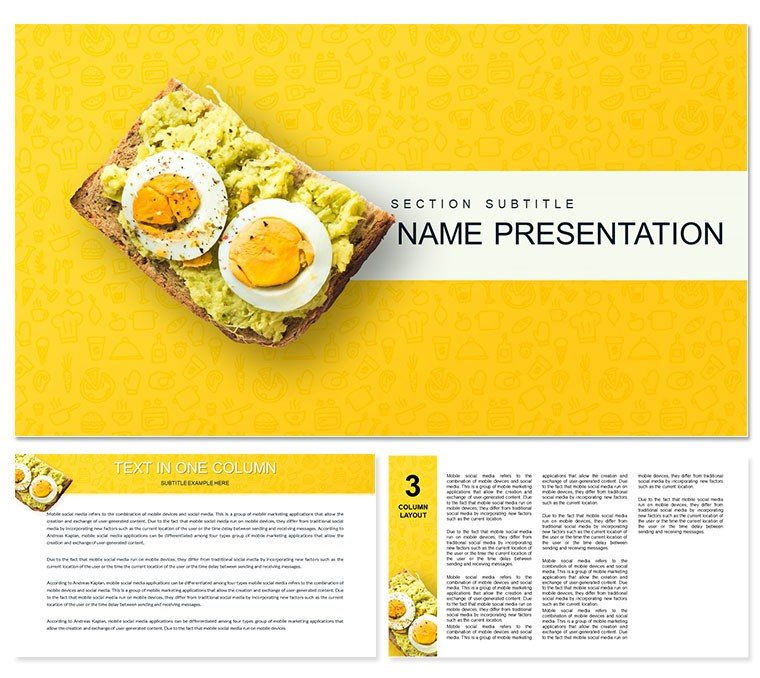 Top Sandwich Recipes PowerPoint templates