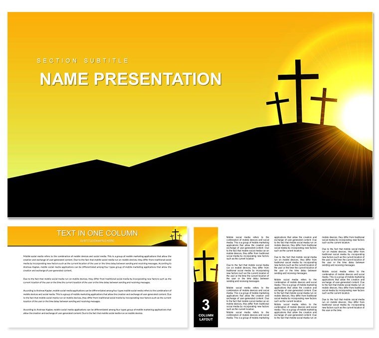 Sermon and Testimony PowerPoint templates