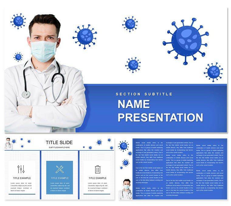 Virus Symptoms: Medical PowerPoint Template - Comprehensive Understanding of Virus Symptoms