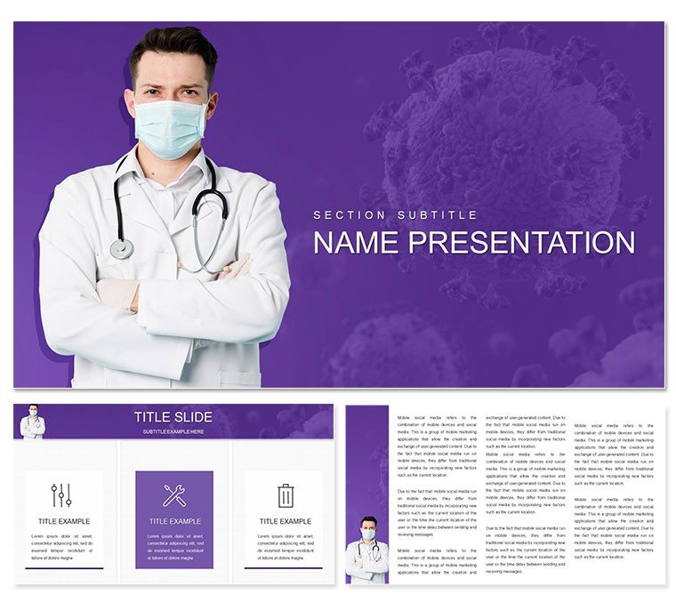 Virus PowerPoint Treatment Template - Create Engaging Presentations