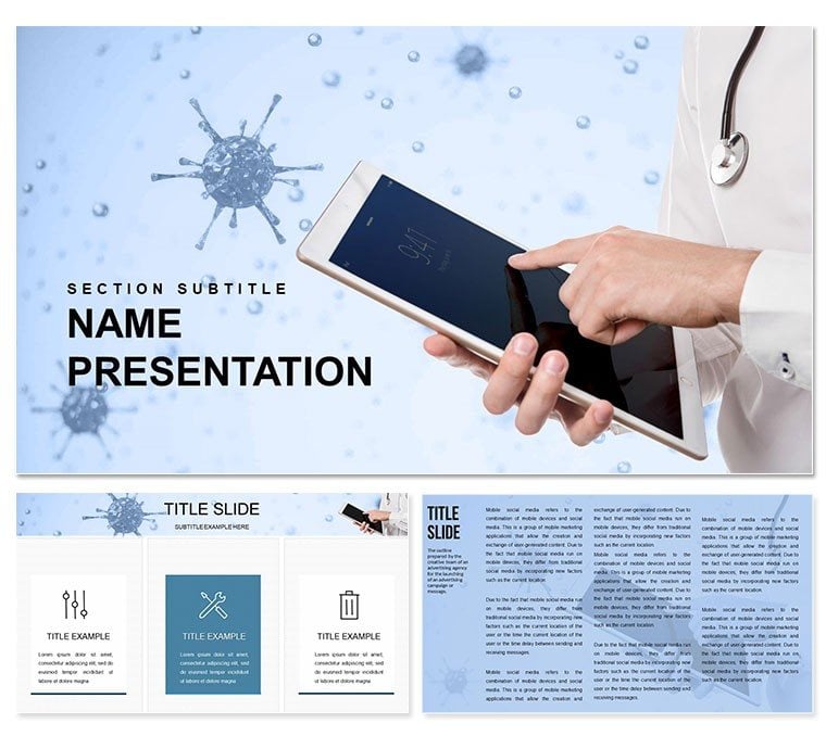 Online Medical PowerPoint templates