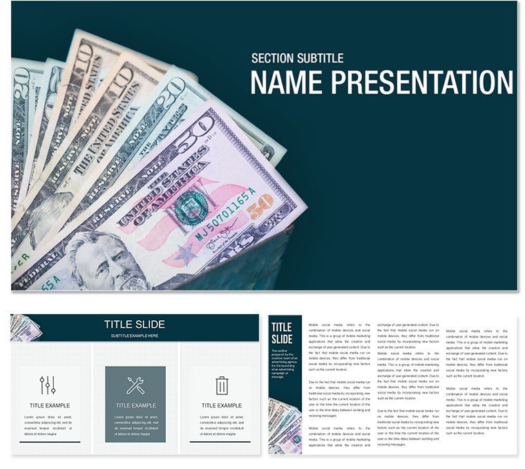 Finance Money PowerPoint template
