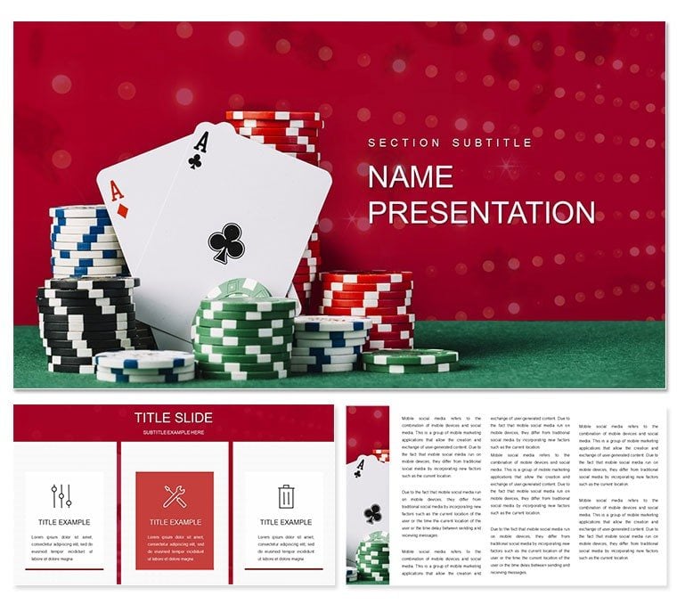 Poker Rules PowerPoint template