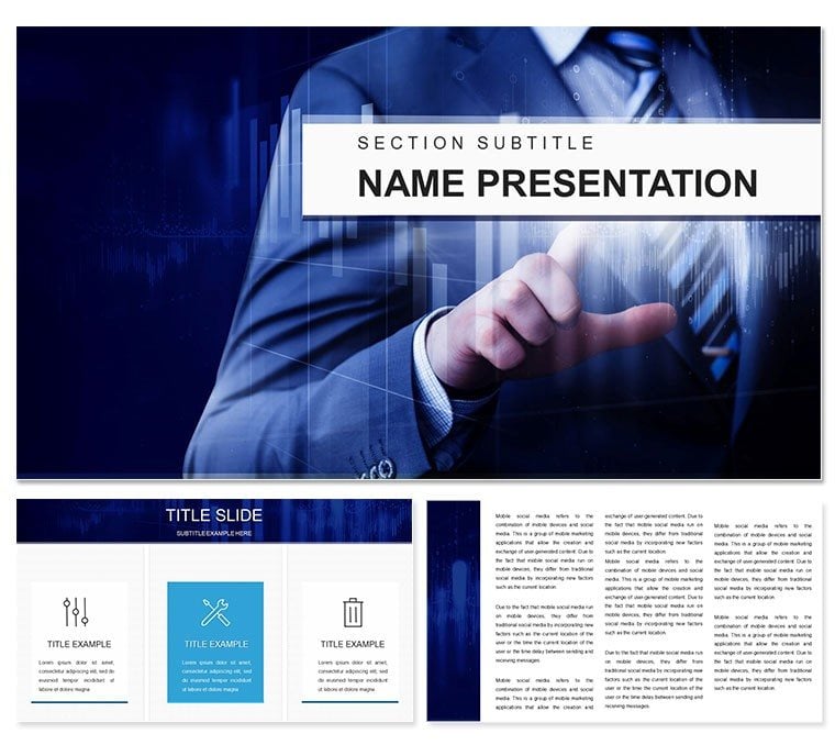 Business Project Manager PowerPoint template