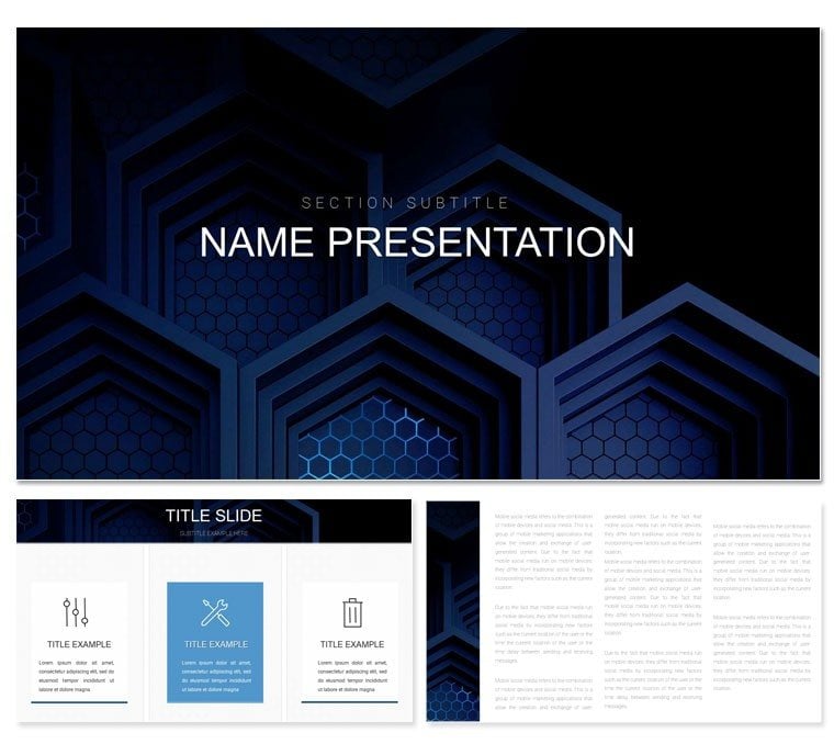 Design Presentation PowerPoint template