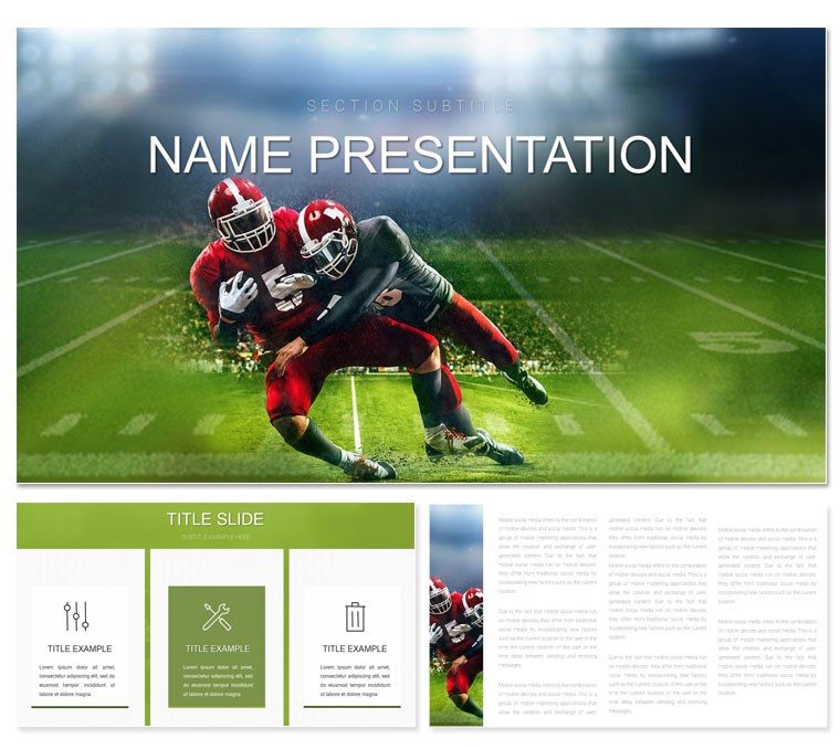 American Football PowerPoint presentation template
