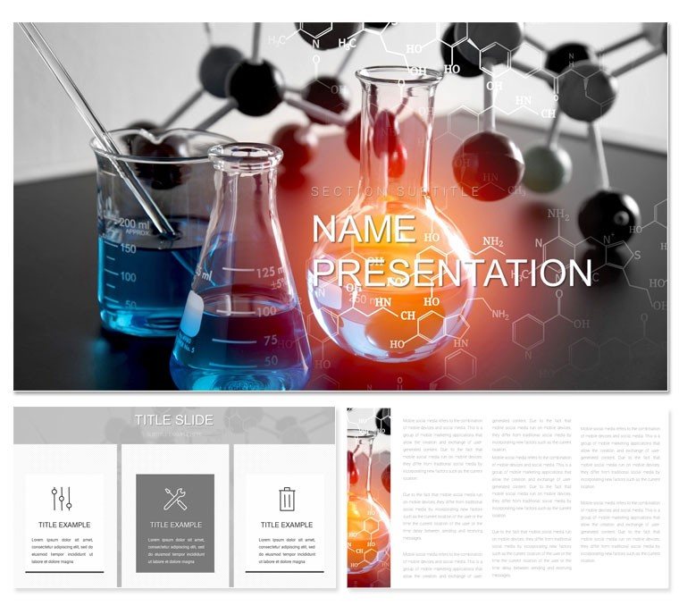 Organic Chemistry Tutor PowerPoint template