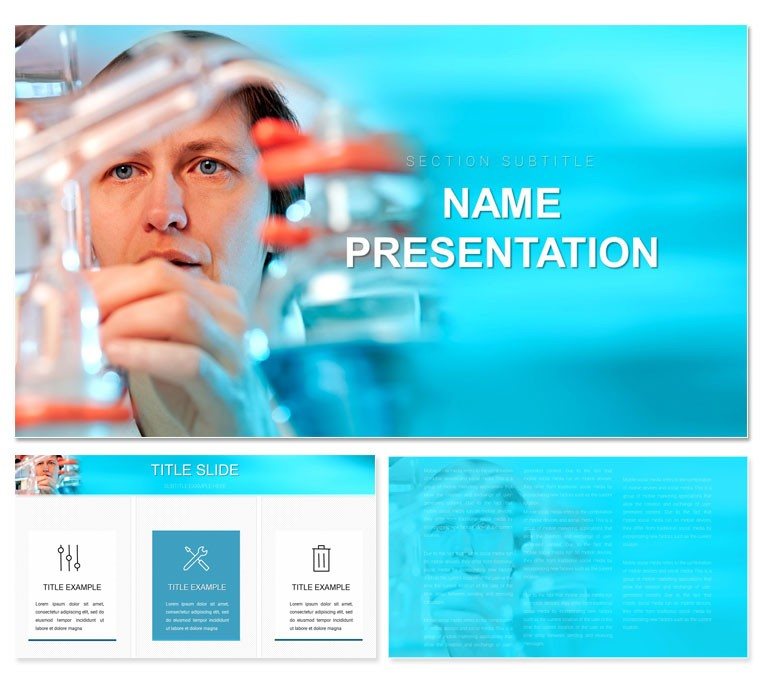 Research Lab PowerPoint template for Presentation