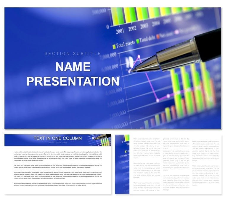 Dynamic Business Analysis PowerPoint Presentation Template