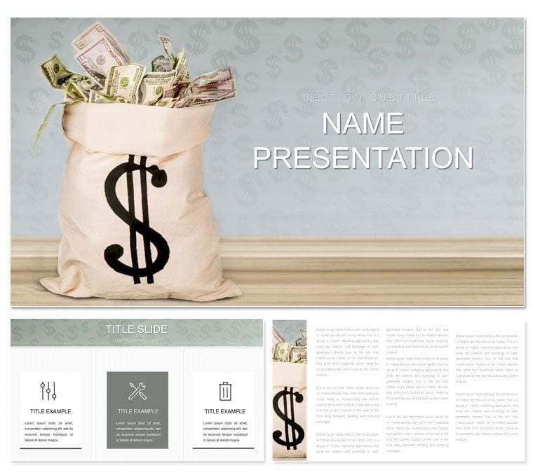 Finance accounting template for PowerPoint presentation